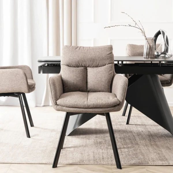 Scaun pivotant CORTADO maro