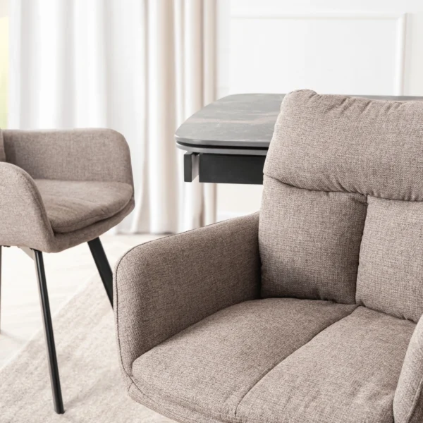 Scaun pivotant CORTADO maro