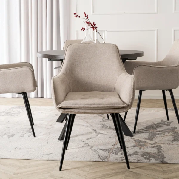 Scaun EDRICK Culoare crem