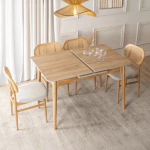 product-3728-0-1 SAMER masă pliantă din ceramică 138-178 cm stejar — Mese