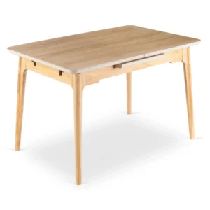 product-3728-7 SAMER masă pliantă din ceramică 138-178 cm stejar — Mese