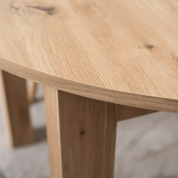 Masă extensibilă HARRY 102–142 cm Stejar Artisan