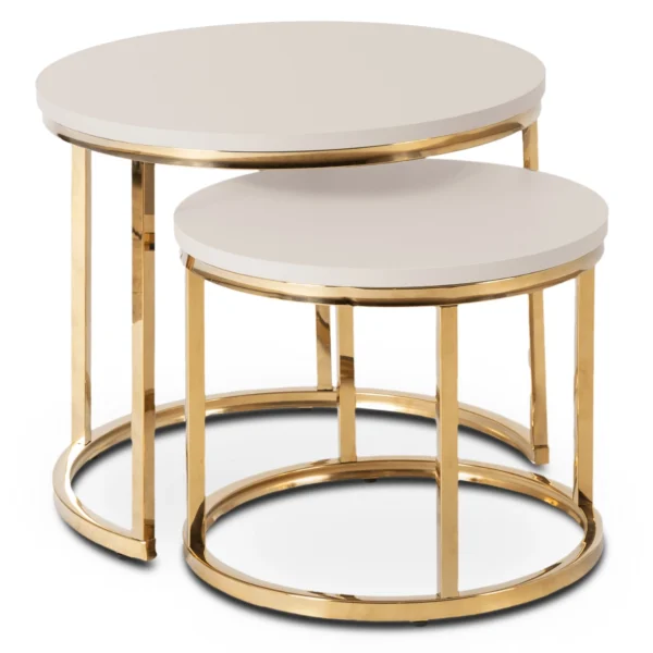 Set de masă APULIA din cașmir/auriu