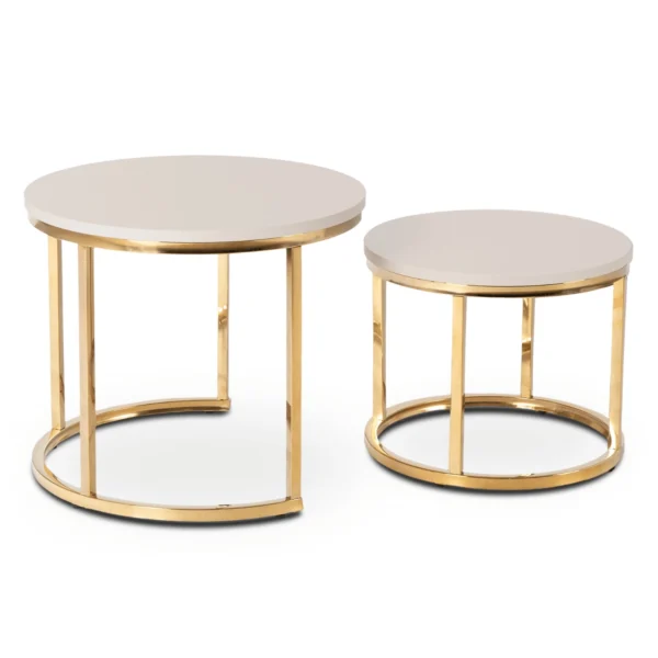 Set de masă APULIA din cașmir/auriu