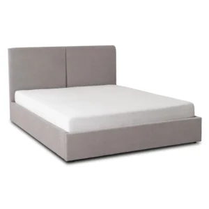 Pat 160x200 MARSYLIA cu container Tesatura gri — MOBILA