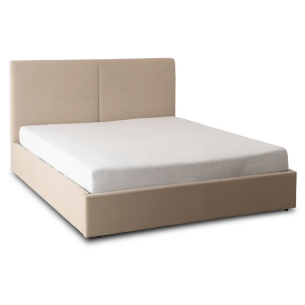 Pat 160x200 MARSYLIA cu container Beige Corduroy — MOBILA