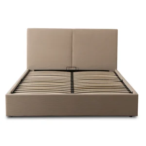 Pat 160x200 MARSYLIA cu container Beige Corduroy — MOBILA