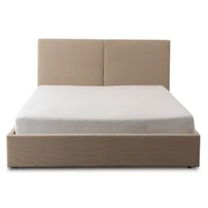 Pat 160x200 MARSYLIA cu container Beige Corduroy — MOBILA