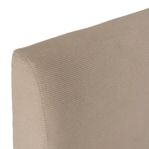 Pat 160x200 MARSYLIA cu container Beige Corduroy — MOBILA