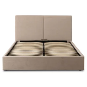 product-3743-4 Pat MARSEILLE 160x200 cu spațiu de depozitare Țesătură bej