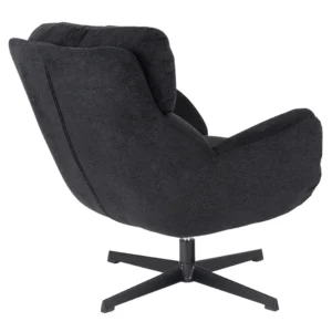 Scaun pivotant REAL Black Lounge