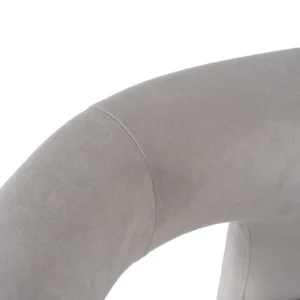 Scaun reclinabil LILLE din velur gri