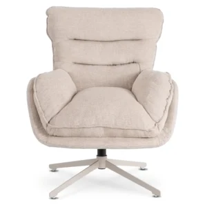 product-3755-2 PASADENA Fotoliu pivotant cu suport pentru picioare Culoare crem — Fotolii de relaxare