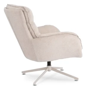 product-3755-3 PASADENA Fotoliu pivotant cu suport pentru picioare Culoare crem — Fotolii de relaxare