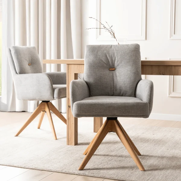 Scaun pivotant BIANCO Gri