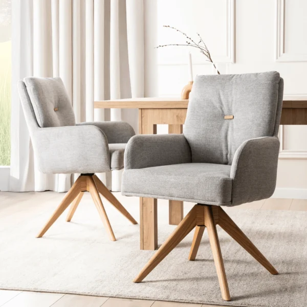 Scaun pivotant BIANCO Gri