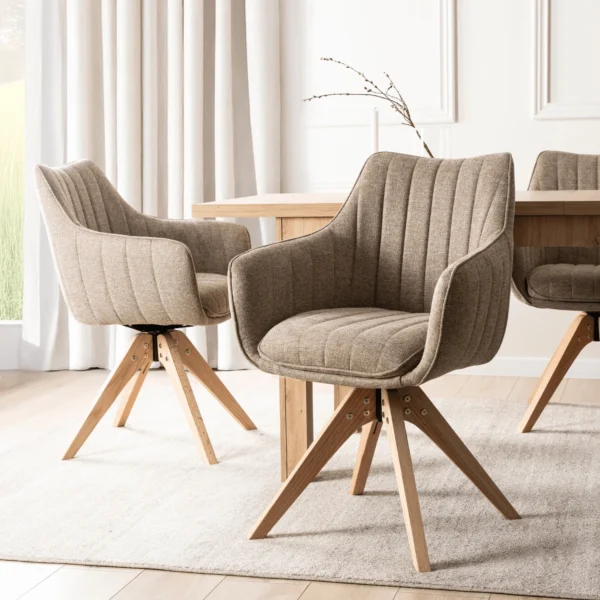 Scaun pivotant LEMON Bej