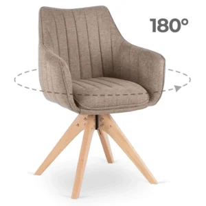 Scaun pivotant LEMON Bej