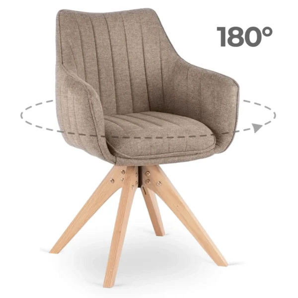 Scaun pivotant LEMON Bej