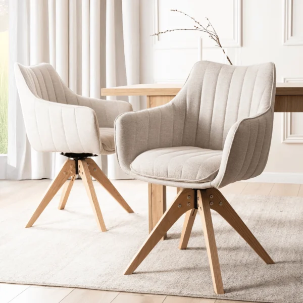 Scaun pivotant LEMON Bej deschis