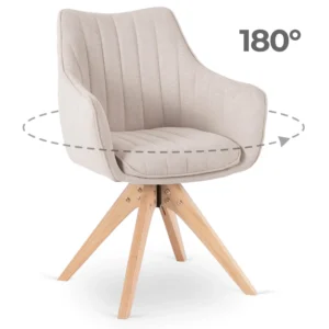 Scaun pivotant LEMON Bej deschis