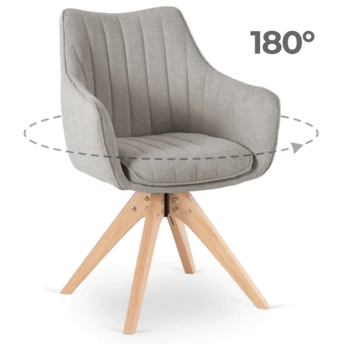 Scaun pivotant LEMON Gri