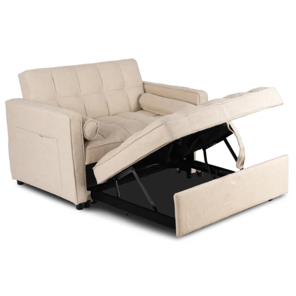product-3769-5 CORRA fotoliu de dormit bej — Fotolii de relaxare