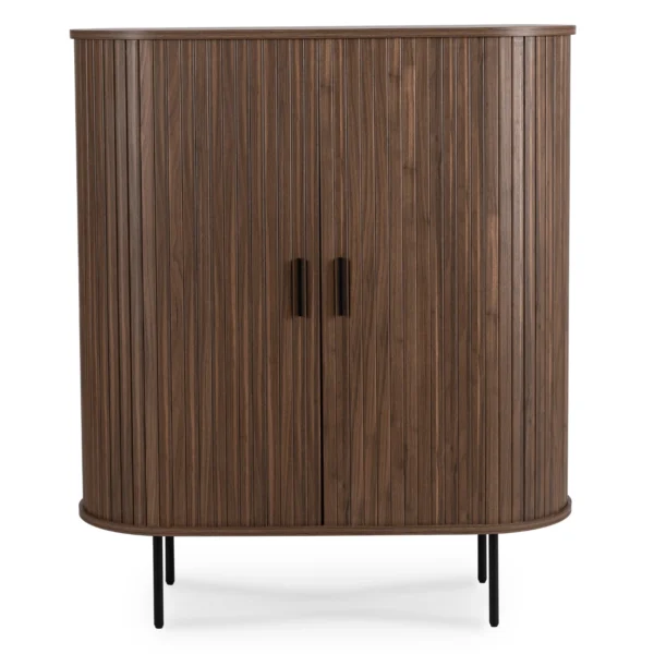 product-3772-3 Comodă cu două uși TRISH 100 cm Nuc — Comode