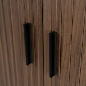 product-3772-4 Comodă cu două uși TRISH 100 cm Nuc — Comode