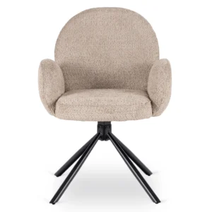 Scaun pivotant MUSSO maro Boucle