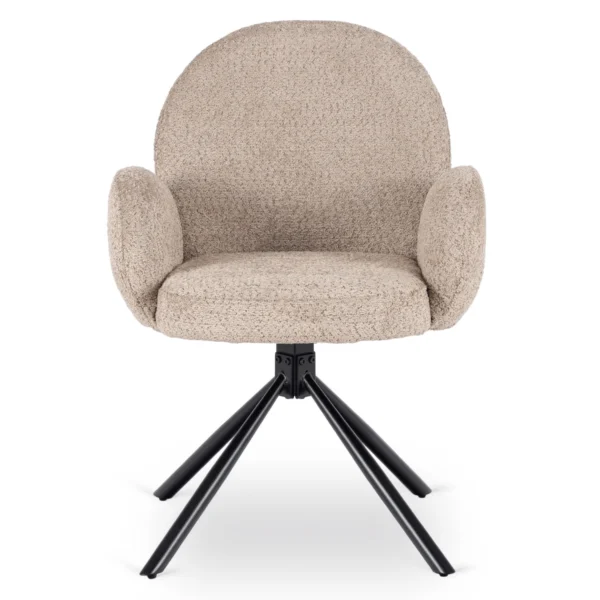 Scaun pivotant MUSSO maro Boucle