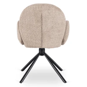 Scaun pivotant MUSSO maro Boucle