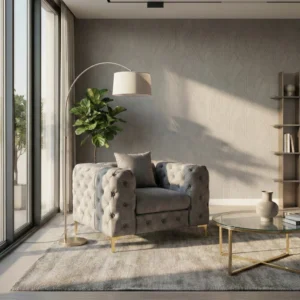 product-3783-0-1 SORRENTO 1S Fotoliu Velur Gri