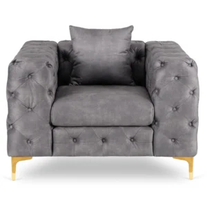 product-3783-1 SORRENTO 1S Fotoliu Velur Gri