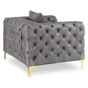 product-3783-3 SORRENTO 1S Fotoliu Velur Gri