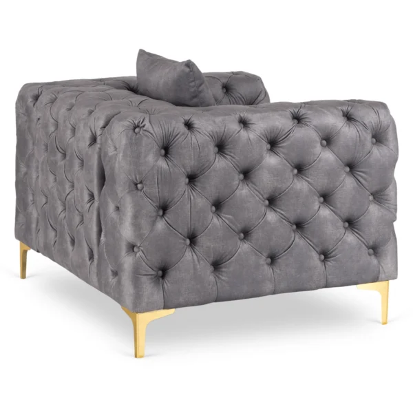 product-3783-3 SORRENTO 1S Fotoliu Velur Gri