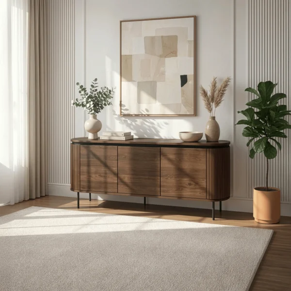 product-3793-0-1 Comoda BECK 160 cm Nuc cu trei uși — Comode