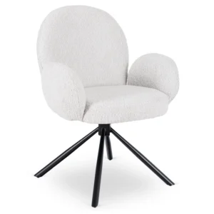 MUSSO Gri Boucle Scaun pivotant — MOBILA