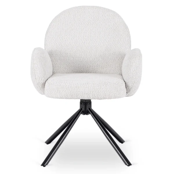MUSSO Gri Boucle Scaun pivotant — MOBILA