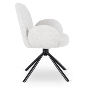 MUSSO Gri Boucle Scaun pivotant — MOBILA
