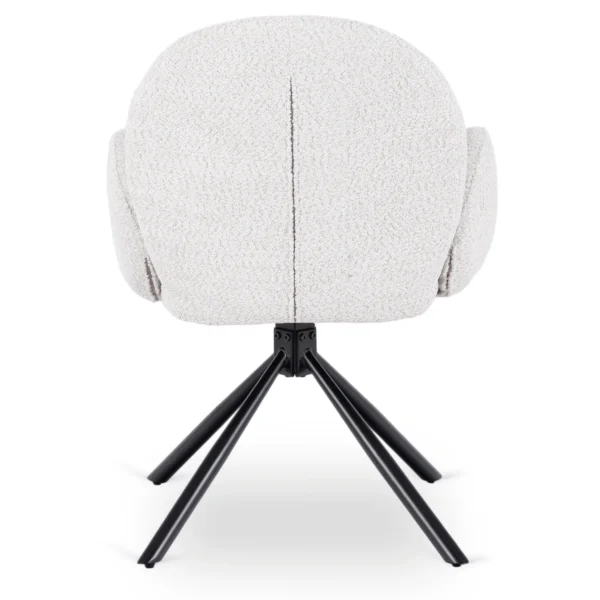 MUSSO Gri Boucle Scaun pivotant — MOBILA