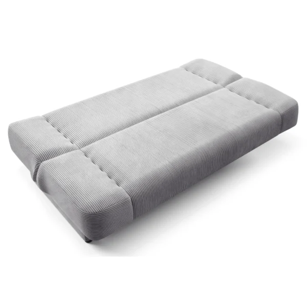 Canapea extensibilă PIANO din catifea gri