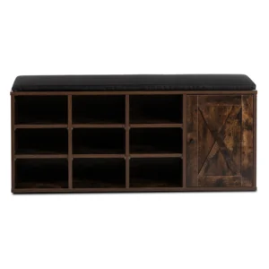 ARYA dulap pentru pantofi 110 cm Stejar rustic — Dulapuri și lăzi pentru pantofi