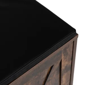 ARYA dulap pentru pantofi 110 cm Stejar rustic — Dulapuri și lăzi pentru pantofi