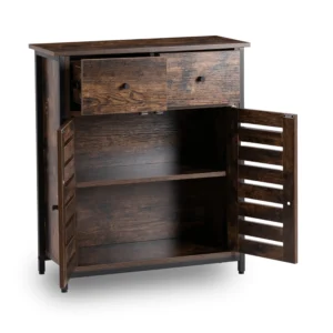Dulap pentru pantofi AMAYA 70 cm Stejar rustic — Dulapuri și lăzi pentru pantofi