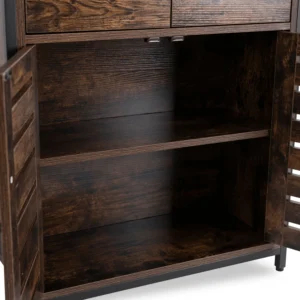 Dulap pentru pantofi AMAYA 70 cm Stejar rustic — Dulapuri și lăzi pentru pantofi
