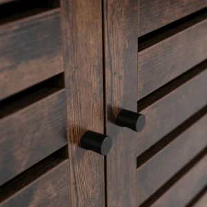 Dulap pentru pantofi AMAYA 70 cm Stejar rustic — Dulapuri și lăzi pentru pantofi