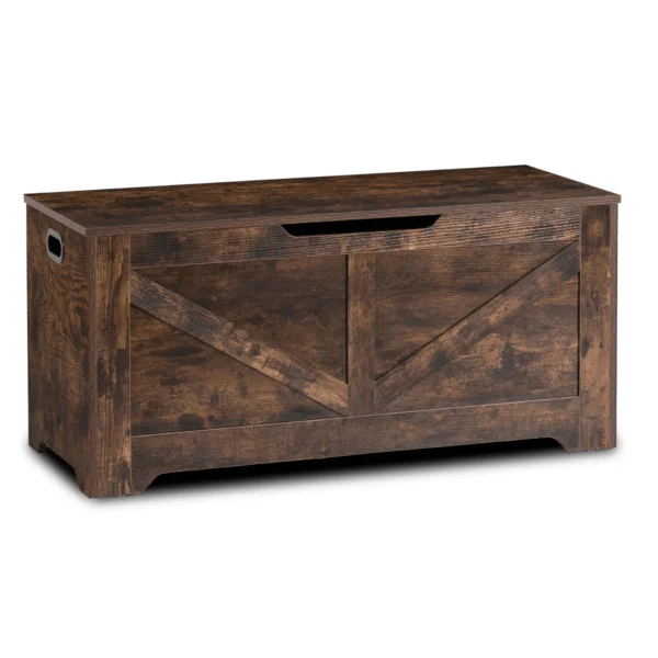 Cufăr cu funcție de șezut/Shoe Cabinet MARGOT 100 cm Stejar rustic — Dulapuri și lăzi pentru pantofi