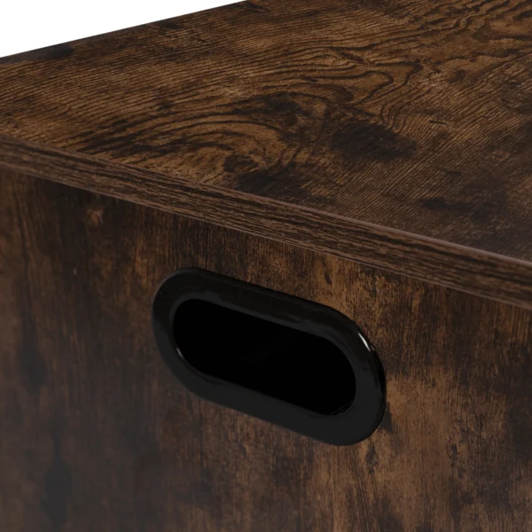 Cufăr cu funcție de șezut/Shoe Cabinet MARGOT 100 cm Stejar rustic — Dulapuri și lăzi pentru pantofi