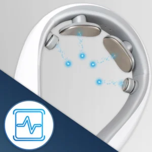 ME-NM03 Aparat de masaj pentru gât cu funcție de încălzire, alb/gri